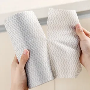 BSCI Großhandel Haushaltsreinigungsprodukte Einweg-Küchenrollen aus Vliesstoff Latte Geschirrtuch Tüte Handtuch Tüte Reinigungstuch