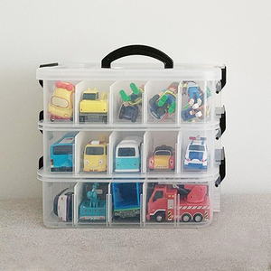 Caja de Almacenamiento BLOCK, Organizador de Juguetes para Niños, Mini Cajón de Almacenamiento Apilable, Organizador Modular de Plástico, Clasificador de Juguetes para Piezas Pequeñas - Product Image 4