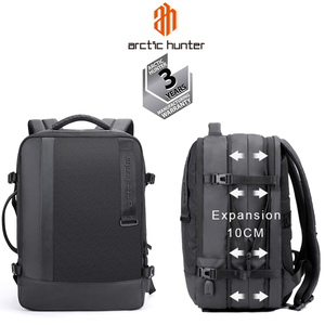 Ba Lô Có Thể Mở Rộng RFID Mochilas Với Sạc USB 2020 Arctic <span class=keywords><strong>Hunter</strong></span> Chống Nước 40L Du Lịch Được Phê Duyệt Mang Theo Ba Lô - Product Image 2