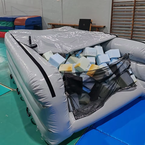 Thể Dục Đào Tạo bảo vệ Inflatable không khí bọt Pit Inflatable phòng tập thể dục Pit phòng tập thể dục bọt không khí Pit - Product Image 1