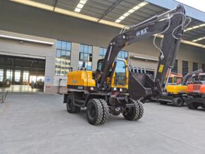 मल्टी-फंक्शनल चार पहिया गन्ना हार्वेस्टर ने बाल्टी खुदाई वाला क्रेन गन्ना लोडर - Product Image 4