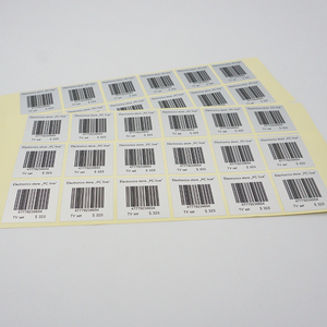 Étiquette de code-barres personnalisée bon marché <span class=keywords><strong>Skyline</strong></span>, autocollant de code QR - Product Image 2