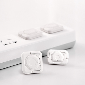 Socket Protective Cover White Plastic Safety Plug For Babies And Children Household Electrical Outlet Protection - Product Image 1