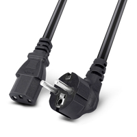 Cable CCA de PVC de alta calidad SENYE, venta al por mayor, cable de alimentación para ordenador de la UE, cable de alimentación de 2"