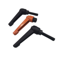 Poignée de serrage réglable en alliage d'aluminium/zinc moulé sous pression pour scies à table coulissantes, chantsureuses