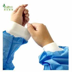 Xiantao fabricante de líder pp/sms, vestido cirúrgico com hospital, roupa para dentista, tamanho l/xl/xxl