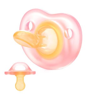 Sucette populaire pour bébé-Matériau super doux-Sans BPA-Tétine d'imitation de lait maternel-Avec poignée-Aide à dormir - Product Image 1