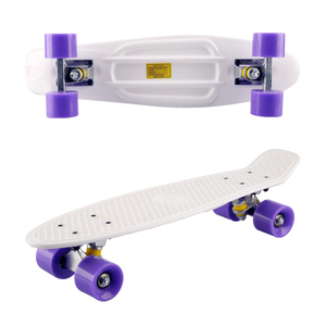 Queue de poisson en forme de poisson, accessoires de <span class=keywords><strong>Skateboard</strong></span> complet, 22 pouces, haut de gamme, LED, bon marché, pour les filles, offre spéciale - Product Image 4