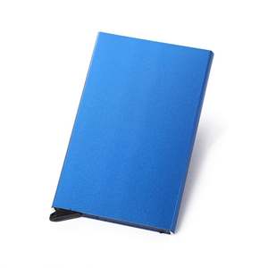 Porte-cartes bancaires anti-RFID automatique en alliage d'aluminium, étui de protection anti-scan pour cartes de crédit, pochette métallique pour cartes - Product Image 5