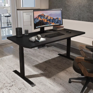 Escritorio Eléctrico de Altura Ajustable con Doble Motor, Muebles de Oficina de Lujo, Marco de Escritorio Ajustable, Escritorio para Trabajar Sentado - Product Image 3