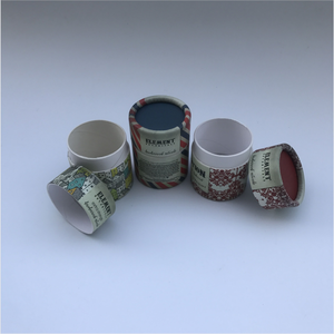 Emballage en tube de papier biodégradable, écologique et recyclable sur mesure avec impression évanescente pour baume à lèvres - Product Image 4
