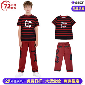 Costume de cosplay Zombie High School 4 en tissu pour Halloween, pour adultes, marché européen et américain - Product Image 4
