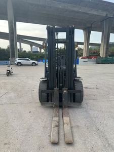 TCM 8fd50 5 Ton Triple Mast Used <b>Forklift</b> with Lead-Acid Battery 1500mm Fork Length & 200mm Fork Width - Product Image 4
