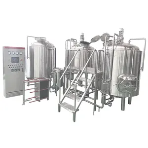 In acciaio inox 304 Brew bollitore Mano Craft Beer Uso 5BBL Fabbrica di Birra Attrezzature