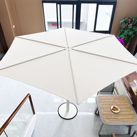 Nouvelle conception, lampe de sol rétractable en aluminium moderne, style Milan, pour pergola, imperméable, luxe, hôtel, cour