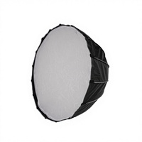 Diffuseur de lumière vidéo et photo TRIOPO KP2-60 60cm portable à dégagement rapide, parabolique profond, monture Bowens, grille en acier pour studio