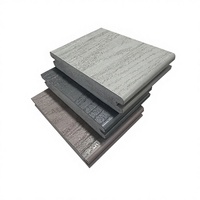 Terrasse en composite de teck, terrasse extérieure imperméable, terrasse en PVC brossé, terrasse antidérapante pour jardin, terrasse en composite de bois