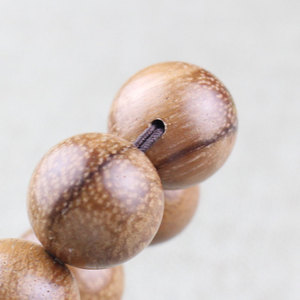 Agarwood <b>Bracelet</b> 20mm Round Beads 12 Pieces Religious Ceremony Unisex Jewelry - Product Image 3