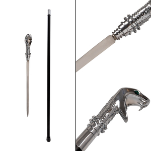 Bastón de Serpiente de <span class=keywords><strong>Lucius</strong></span> <span class=keywords><strong>Malfoy</strong></span>, Cosplay de Harry <span class=keywords><strong>Malfoy</strong></span>, Bastón, Espada - Product Image 1