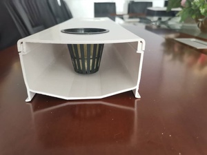 Sistemas de invernadero hidropónico vertical tubería de plástico para hidropónico NFT PVC canal planta <span class=keywords><strong>lechuga</strong></span> - Product Image 2