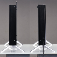 Radiateur Convecteur Électrique en Verre Intelligent 1200-2000W avec Application, Silencieux, Économique et Commande Tactile