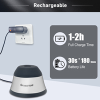 Mélangeur Vortex Rechargeable (VX-4D) avec Tubes de Mélange jusqu'à 50 ml, Disponible en Plusieurs Couleurs et Personnalisable (OEM)