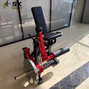 SK Ticari Plakalı Spor Salonu Ekipmanı Oturarak Bacak Ekstansiyonu ve Curl Çalışma Aleti Güç Antrenmanı İçin - Çelik Konstrüksiyon - Product Image 3