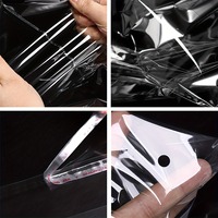 Sacs BOPP multifonctionnels jetables auto-adhésifs 35*55, impression en héliogravure, transparents, faciles à emballer, pour supermarché