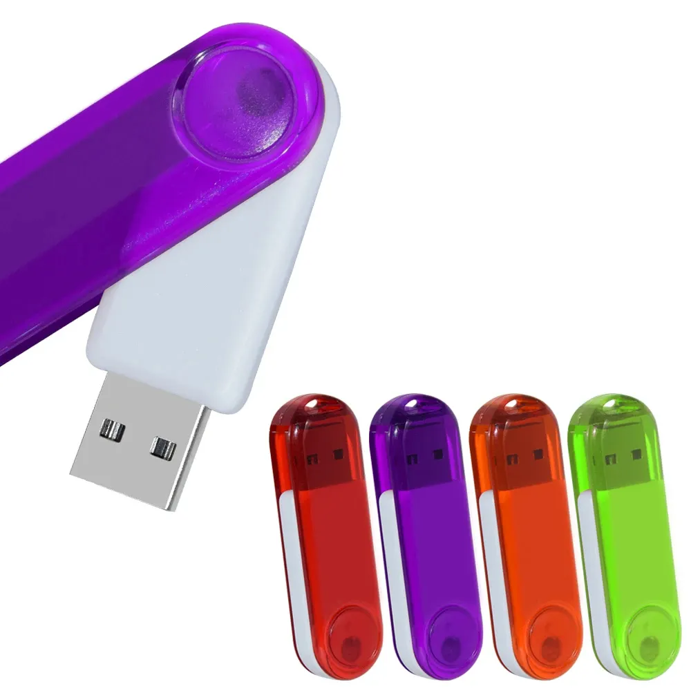도매 저렴한 2.0 및 3.0 USB 플래시 드라이브 다채로운 플라스틱 메모리 스틱 2GB 64GB 스토리지 U 디스크 16GB 32GB 4GB 8GB 펜 드라이브