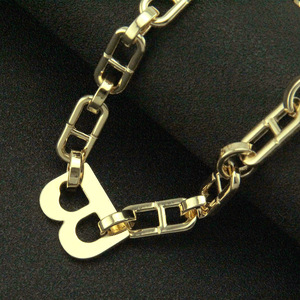 Personalized Letter B Oval Buckle Hipster <b>Bracelet</b>, Men's and Women's Fashion <b>Bracelet</b> <b>Bracelet</b> Tanjing - Product Image 3