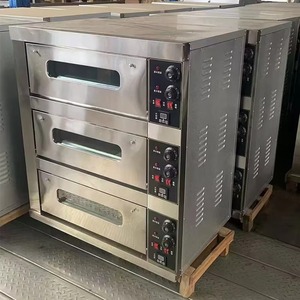 <span class=keywords><strong>Horno</strong></span> Eléctrico Comercial de 3 Niveles y 3 Bandejas <span class=keywords><strong>para</strong></span> Panadería, Máquina de Panadería, <span class=keywords><strong>Horno</strong></span> de Pan y Pasteles - Product Image 4