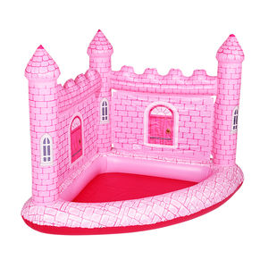 Château Gonflable Personnalisé Princesse avec Piscine et Jouets Aquatiques, Structure Gonflable Rebondissante - Product Image 2
