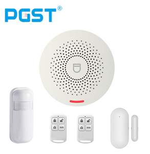 Pgst PW-150 New Arrival nhà thông minh an ninh Hệ thống báo động Kit CE chứng nhận đơn giản không dây Wifi tuya Dễ dàng cài đặt và thiết lập - Product Image 2