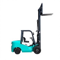 Nouveau chariot élévateur électrique au lithium de 3,5 tonnes, haute stabilité, contrepoids, pour la construction
