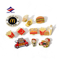 Badges en émail doux personnalisés avec fermoir papillon, fabrication sur mesure depuis 20 ans par Longzhiyu, badges en métal personnalisés pour revers
