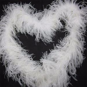 High Quality <strong>White</strong> Ostrich <strong>Feather</strong> <strong>Boas</strong> for Clothing - Product Image 3