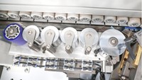 Machine à chantourner les bords JY-868 à double pot de colle avec fonction de pré-fraisage et de polissage pour la production de MDF – Équipement de menuiserie