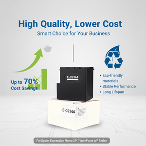 Boîte de maintenance compatible Enlite C9344 pour imprimantes <span class=keywords><strong>Epson</strong></span> XP-4100 XP-3100 XP-4105 WF-2810 WF-2830 WF-2850 – Réservoir d'encre usagée - Product Image 2