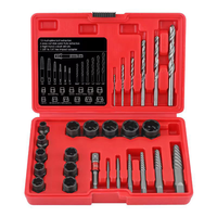 PEXMIENTAS 49 pièces jeu d'extracteur de vis Kit d'extracteur de vis endommagées ensemble d'extracteur de boulon à tête cassée extracteur de bouchon de vis