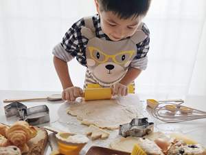 Chefs Cooking Kids Teddy <span class=keywords><strong>Bear</strong></span> Delantal Lindo Colorido Delantal para hornear Tamaño Correas ajustables Delantal de cocina para niñas Niños Niño - Product Image 3