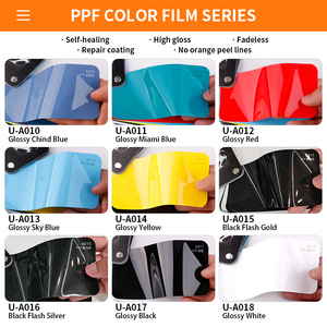 Tùy Chỉnh USA Chất Lượng Tph Màu Ppf Xe Bọc Vinyl Đầy Đủ Cơ Thể Xe Vinyl Gói Phim Màu Đỏ Màu Xanh Lá Cây Nardo Màu Xám Vinyl Bọc Cuộn Cho Xe - Product Image 4