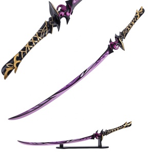 ดาบคาตานะซามูไรแบบจำลองอาวุธไรเดนโชกุน บาอัล จากเกม Genshin Impact - Product Image 1