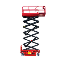 Plateforme élévatrice à ciseaux automotrice CE de haute qualité, prix usine, 6M 8M 22M, 100kg, pour travaux de construction et nettoyage, pour marque [Nom de la marque]