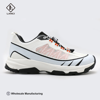 Chaussures de randonnée LANCI, fabrication sur mesure, résistantes à l'usure, antidérapantes, respirantes en mesh, pour hommes.