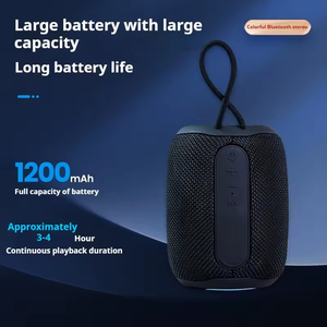 ST-153 cuộc sống lâu dài pin di động ngoài trời vải loa không dây với tâm trạng ánh sáng ban đêm RGB nhấp nháy - Product Image 6