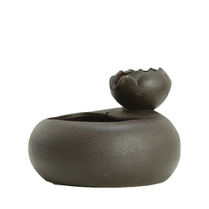 Fontaine à eau automatique en céramique pour animaux de compagnie, distributeur d'eau silencieux pour chats, bol à eau circulante pour chats - Product Image 5