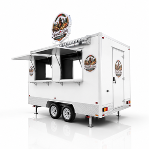 Remorque de restauration rapide vintage, stand de hot-dogs et de poulet, chariot <span class=keywords><strong>à</strong></span> crêpes mobile, petit camion de restauration <span class=keywords><strong>à</strong></span> <span class=keywords><strong>vendre</strong></span> - Product Image 1