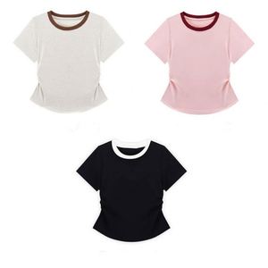 Camisetas de Verano 2025, Color Block, Corte Ajustado, Tejido Ecológico, Transpirable, de Alta Calidad, Estilo Vintage, Personalizables - Product Image 1