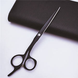 Tijeras Profesionales para Cabello Yl de 7 Pulgadas con Hoja Estándar para Diestros, para Uso en Belleza, con Mango Negro y Borde Afilado - Product Image 1