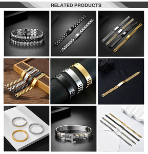 Bracelet de moto unisexe en acier titane personnalisé style hip-hop avec chaîne de vélo incurvée et nom sur mesure – Vente en gros - Product Image 4